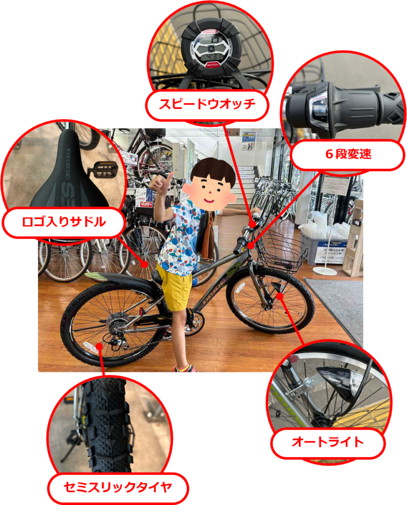 小学生 マウンテンバイク】ドライド S3に乗ってみた！ - 子育てを10倍 