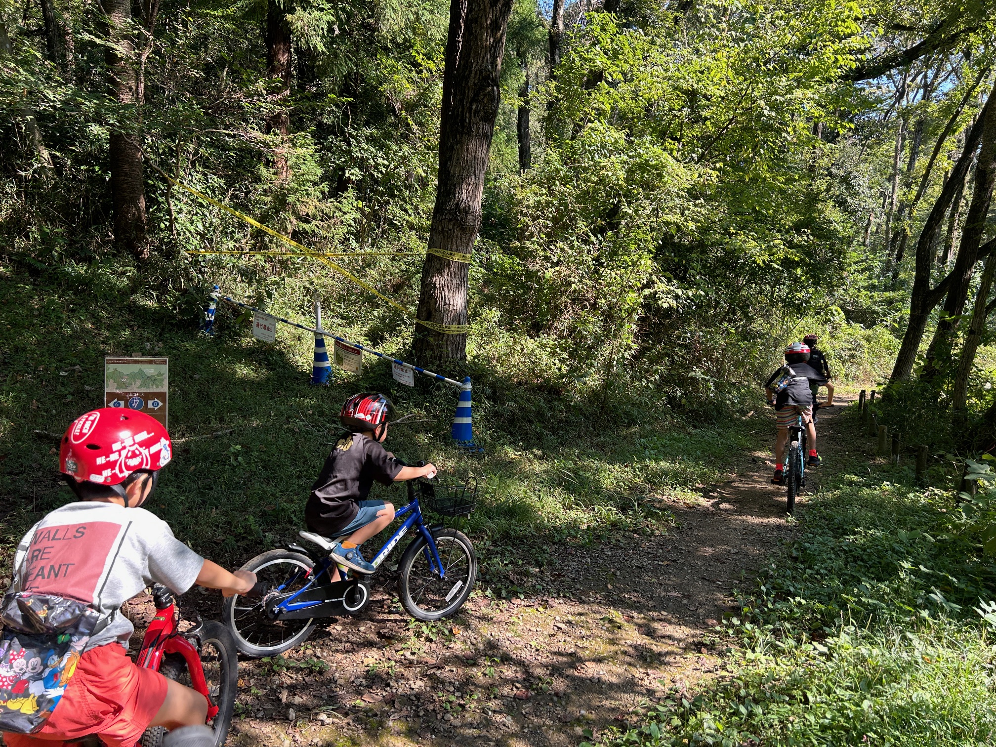 2024年【狭山湖サイクリング10km】小学生・幼児とCSナガサワジムでレンタサイクル